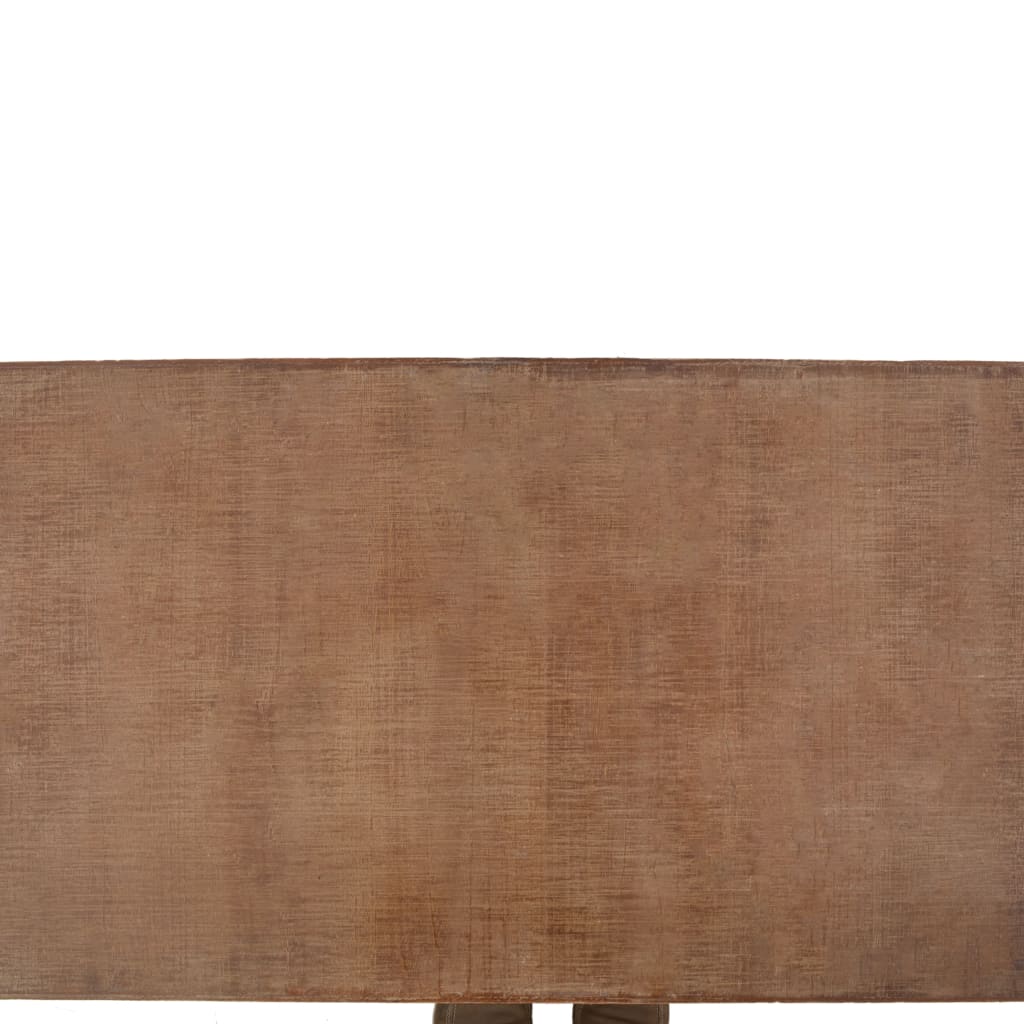 vidaXL Table basse Bois de sapin massif 91 x 51 x 38 cm Marron
