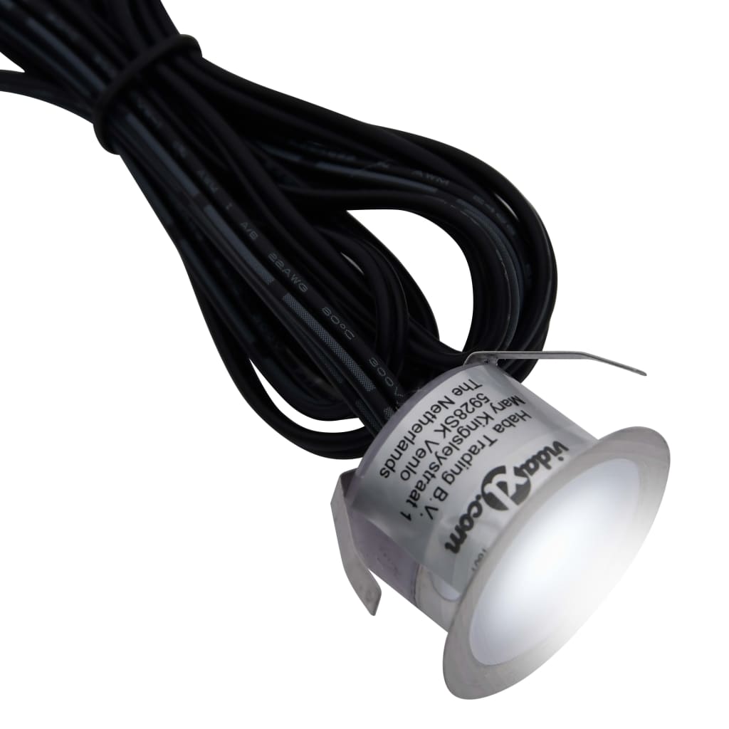 vidaXL Lampes de sol à LED 6 pcs Blanc froid