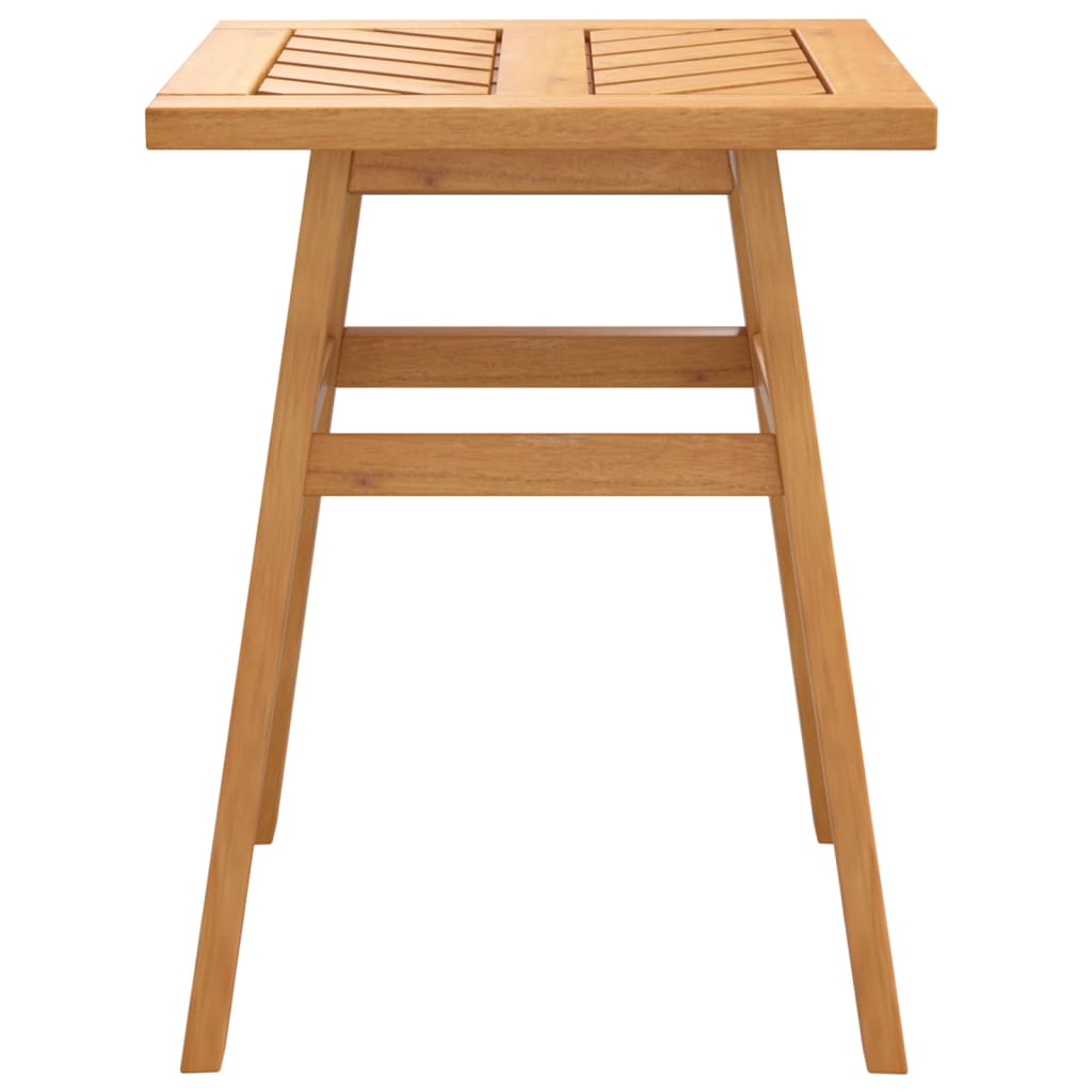 vidaXL Table d'appoint 45x45x60 cm bois massif d'acacia