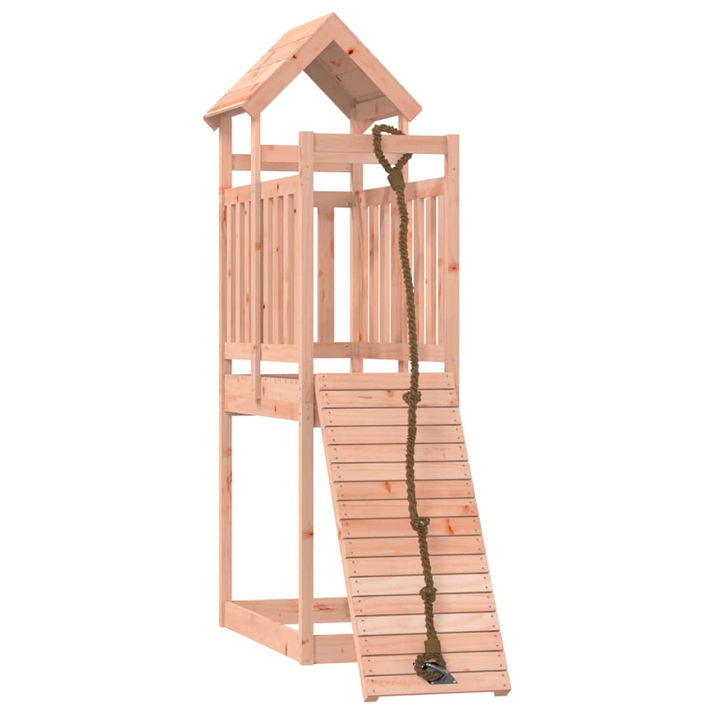 VidaXL Maisonnette de jeu avec mur d'escalade bois de pin imprégné, aire de jeux de jardin, maisonnette, cabane de jardin 3155812 - Jeux - Jouets