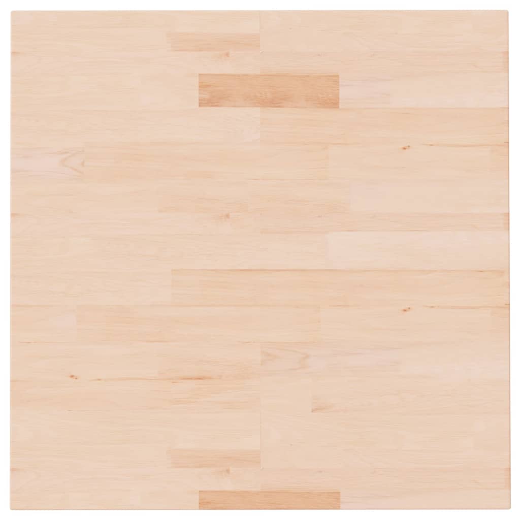 vidaXL Dessus de table carré 60x60x1,5 cm Bois chêne massif non traité