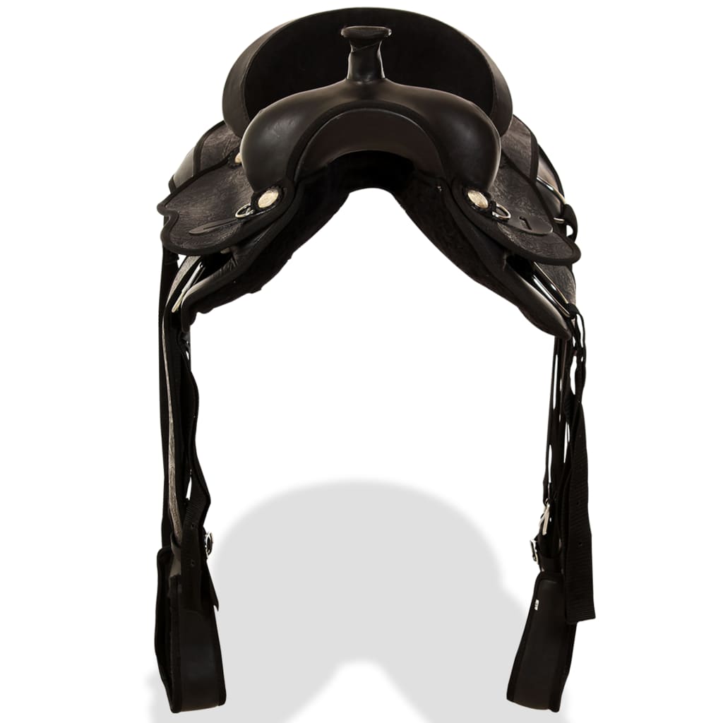 Remorqueur (Tirant) De Poitrine Cuir Véritable Cheval Western TORY LEATHER - 26"