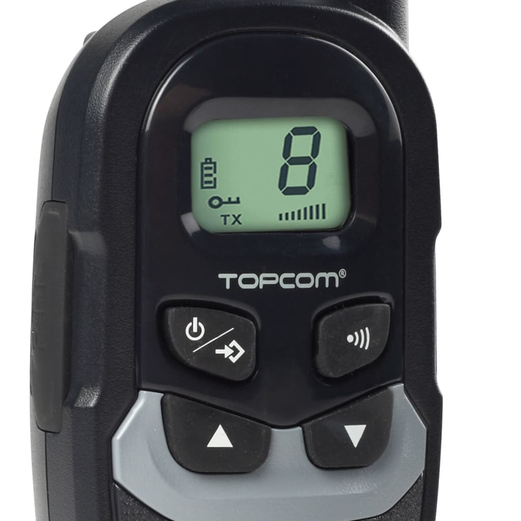 Topcom Talkie-walkie 446 MHz Noir 2 pcs