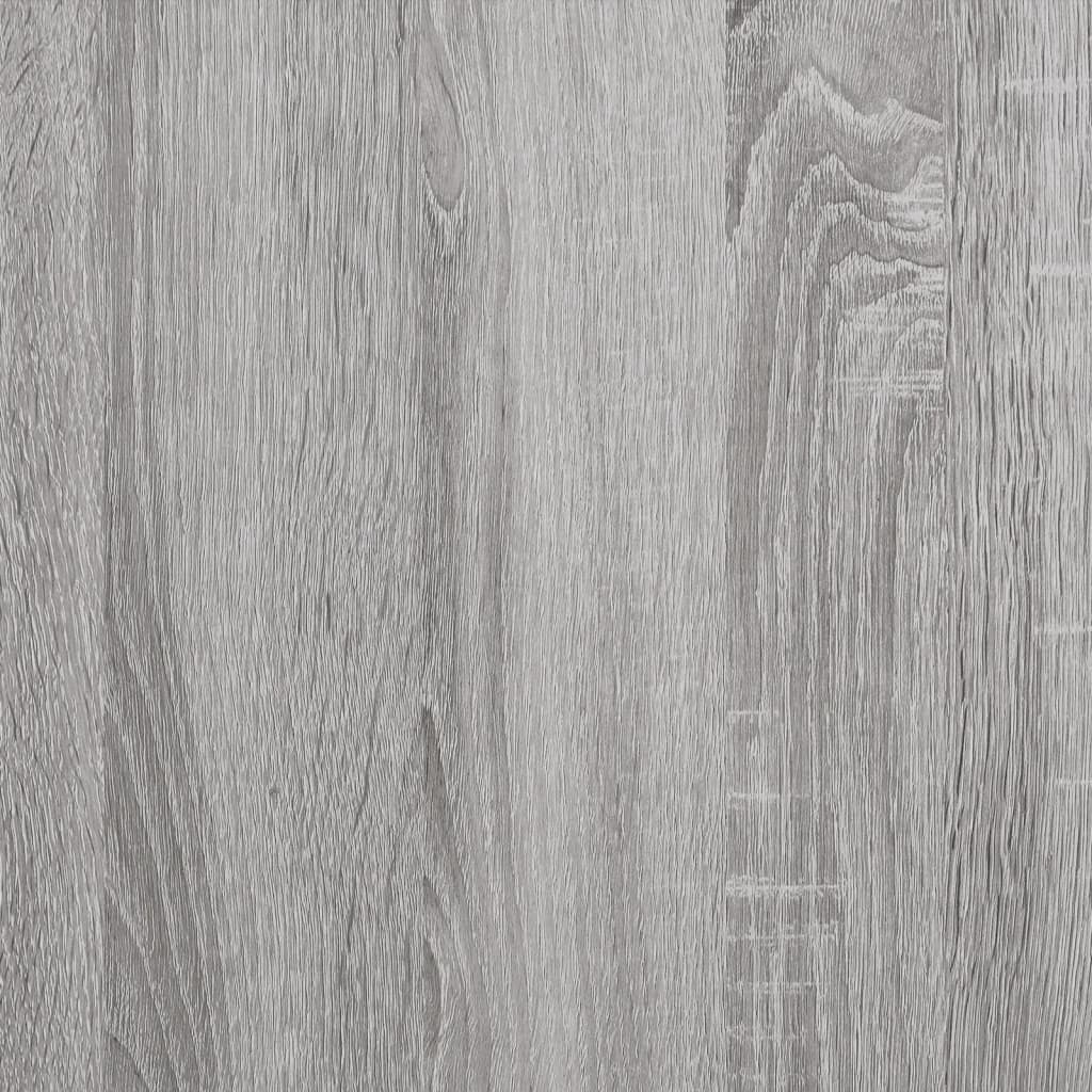 vidaXL Table basse sonoma gris 100x49,5x31 cm bois d'ingénierie