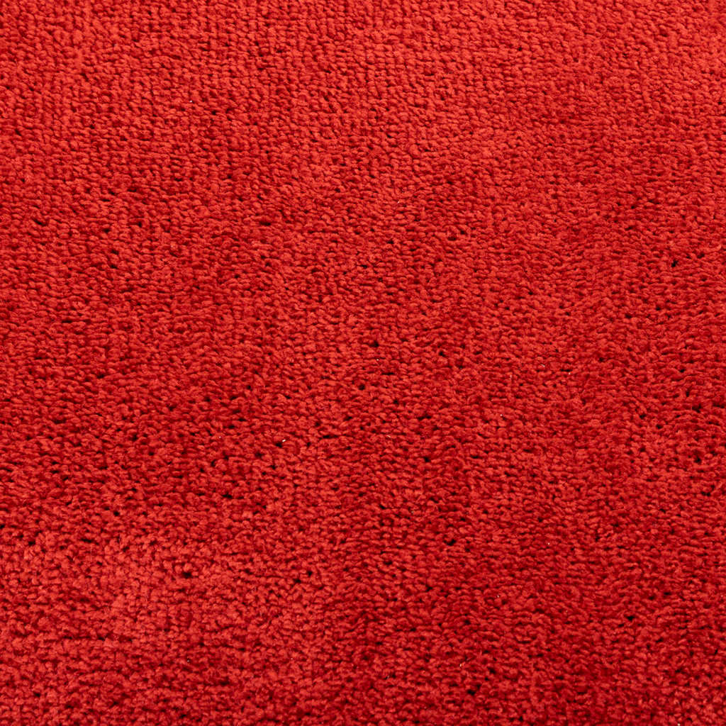vidaXL Tapis OVIEDO à poils courts rouge 200x200 cm