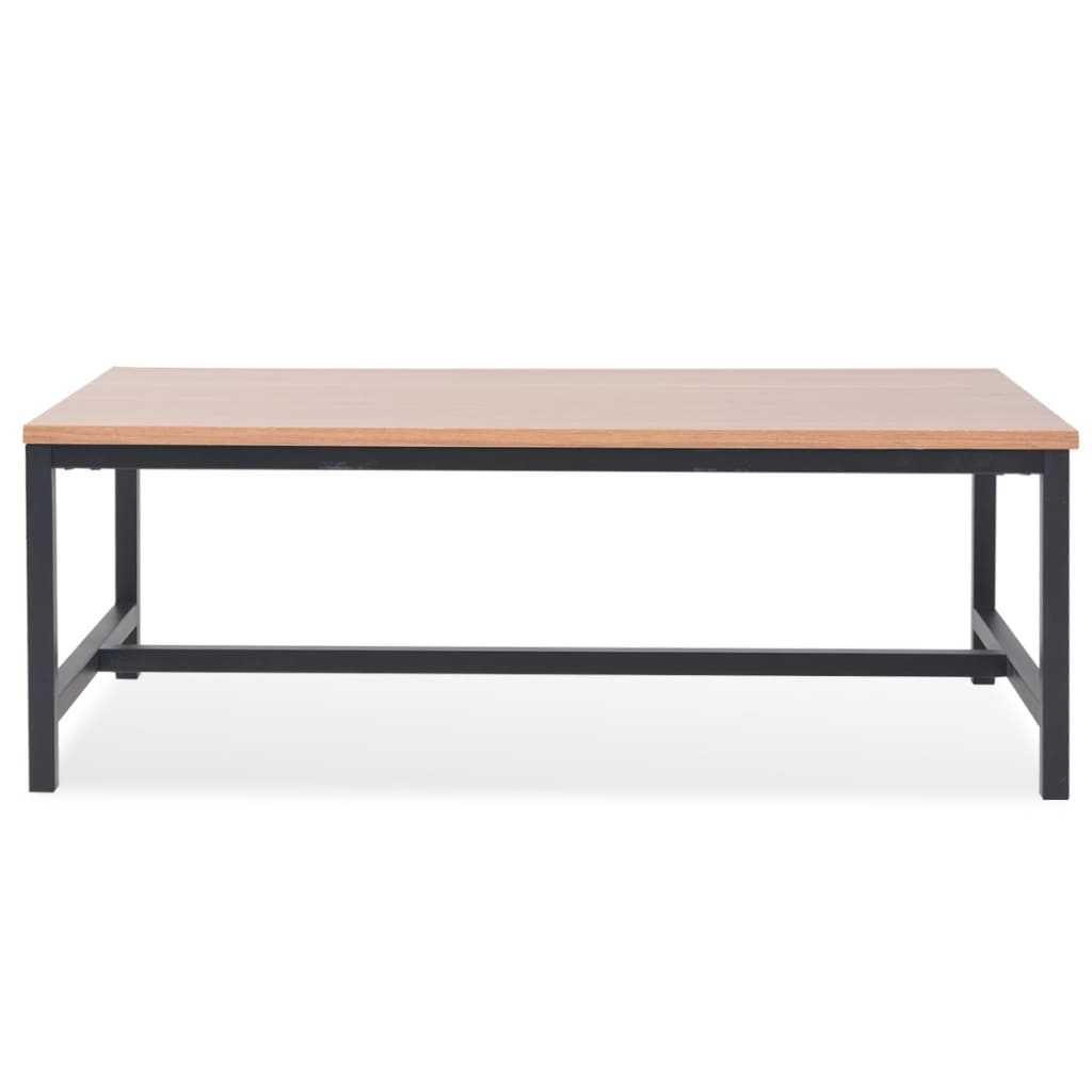 vidaXL Table basse Frêne 100 x 55 x 36 cm