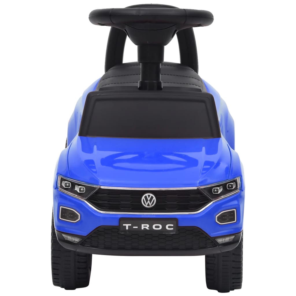 vidaXL Voiture à pédales Volkswagen T-Roc Bleu