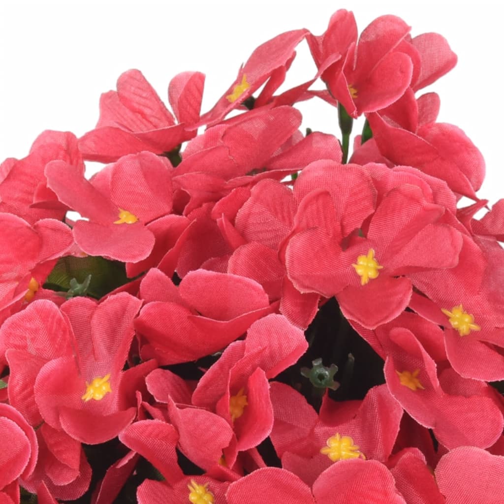 vidaXL Guirlandes de fleurs artificielles 3 pcs rose 85 cm