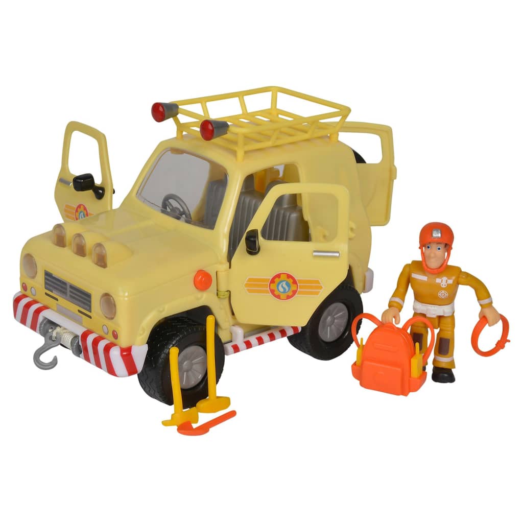 Fireman Sam voiture de sauvetage jouet Mounain 4x4