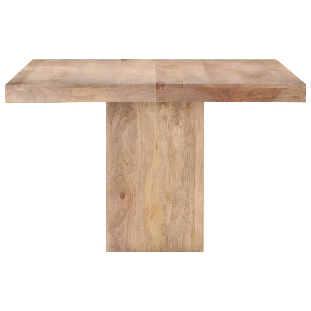 vidaXL Table de salle à manger 120x120x77 cm Bois de manguier massif