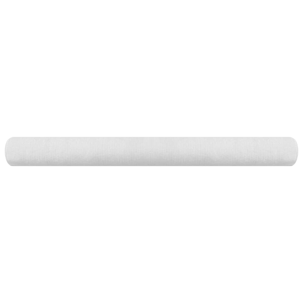 vidaXL Filet brise-vue Blanc 1,2x10 m PEHD 75 g/m²