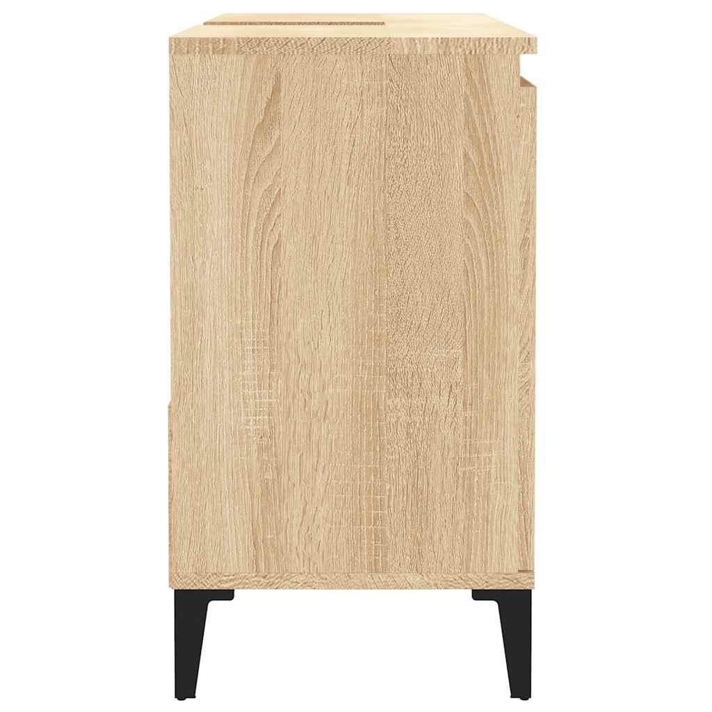 Meuble bas de cuisine - vidaXL - Chêne Sonoma - Bois d'ingénierie Meuble bas de cuisine - vidaXL - Chêne Sonoma - Bois d'ingénierie