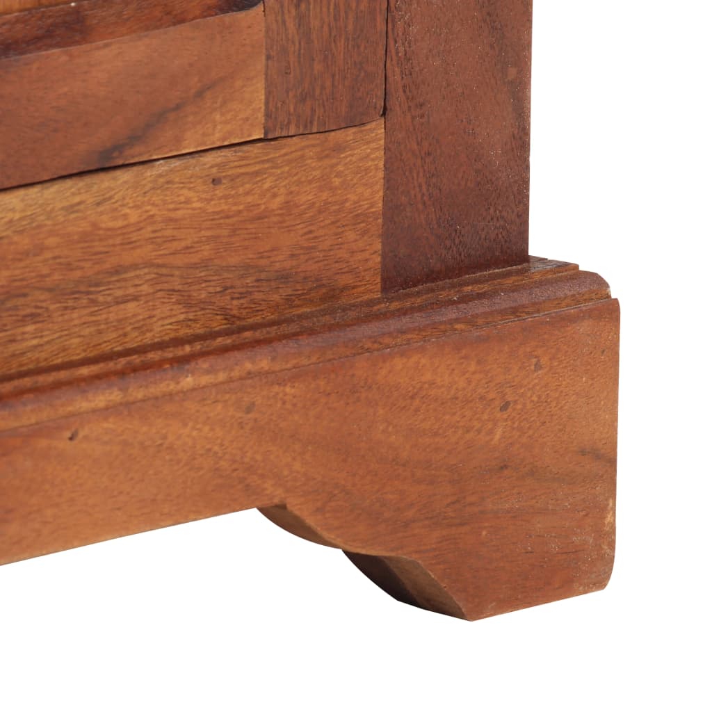 vidaXL Buffet 50 x 30 x 100 cm Bois d'acacia massif