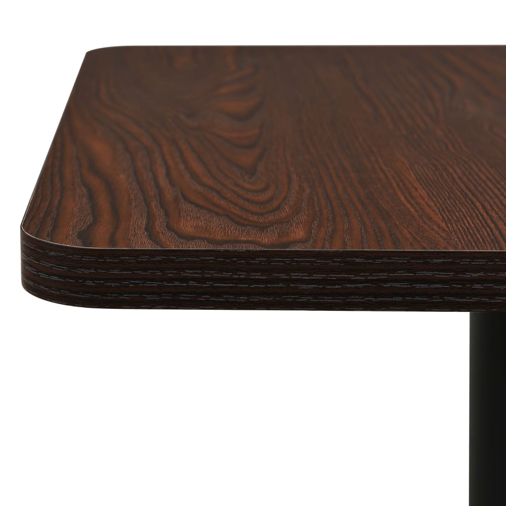 vidaXL Table de bistro Cendre foncé 78,5x78,5x107 cm
