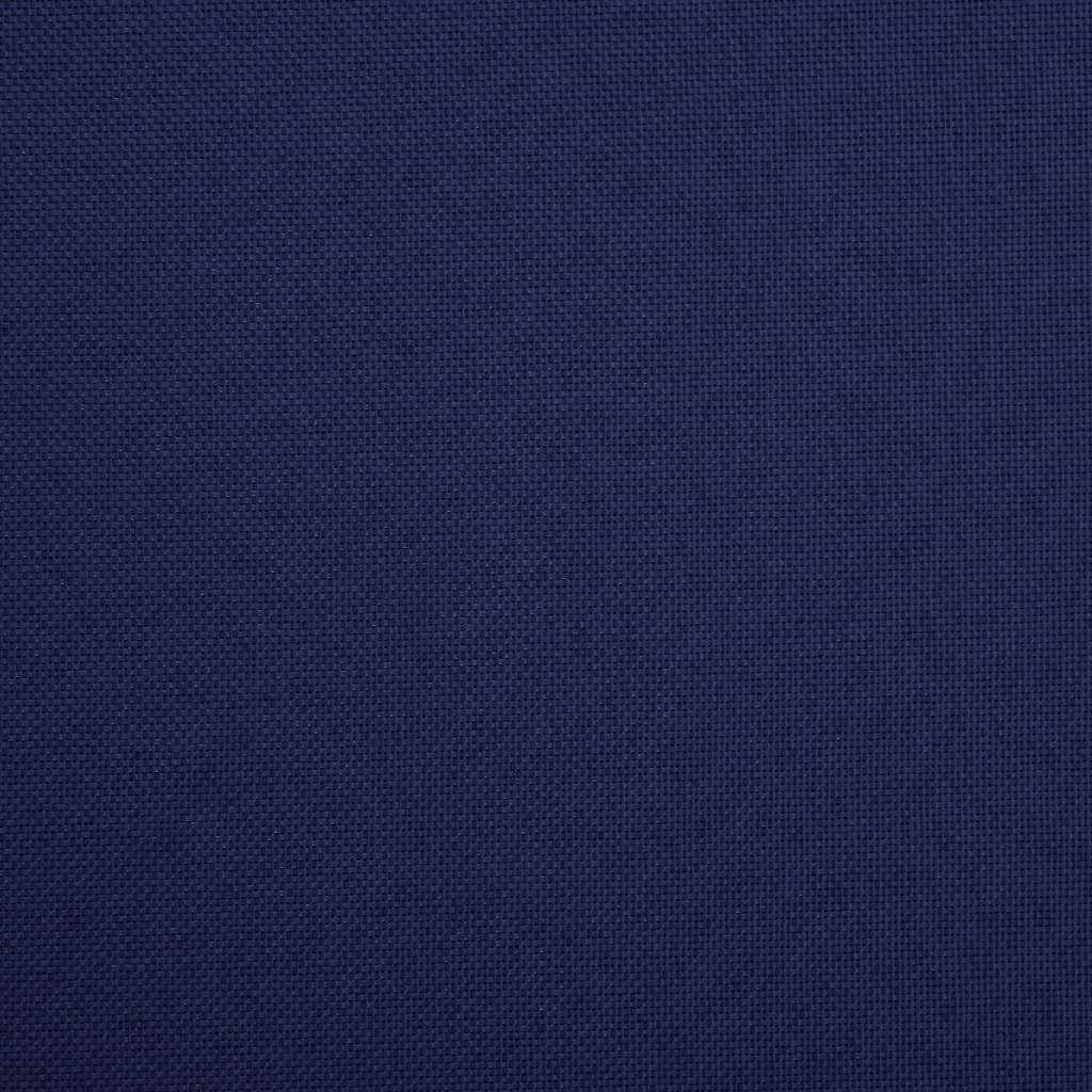 vidaXL Tabouret de rangement pliable Bleu Faux lin