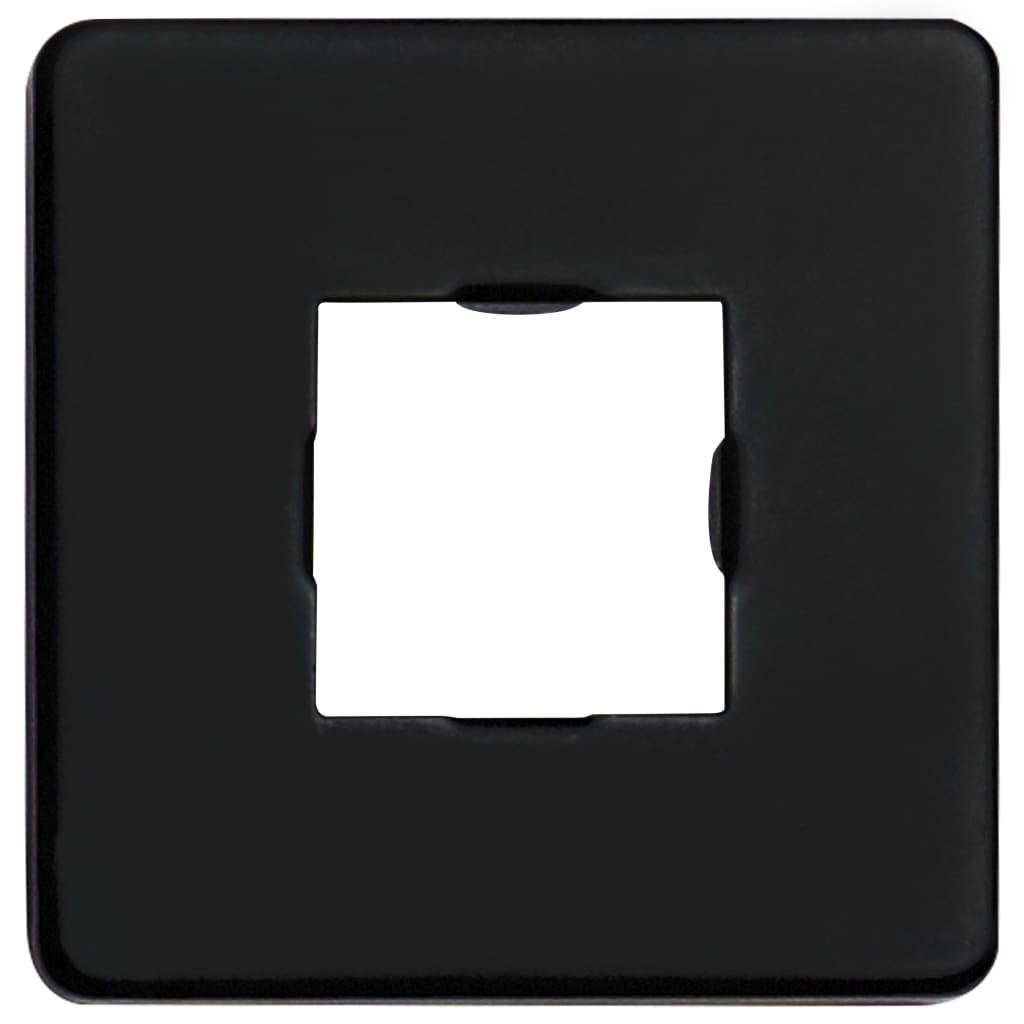 vidaXL Bras de support de douche Carré Inox 201 Noir 40 cm