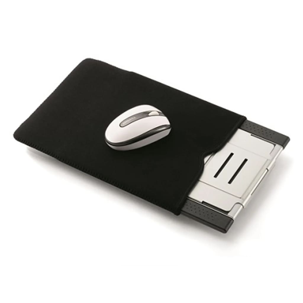 ErgoLine Support d'ordinateur portable 25x18x1 cm Argenté et noir