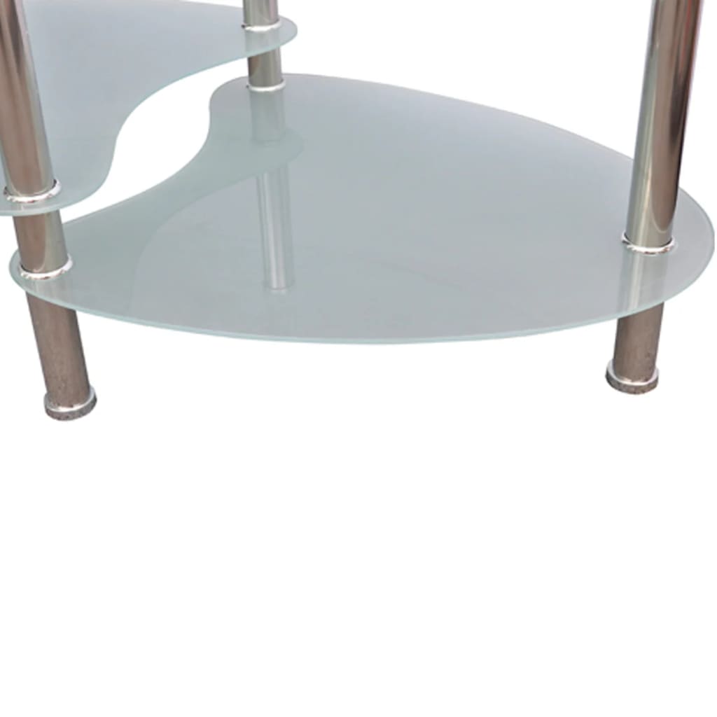 vidaXL Table basse avec design exclusif Blanc