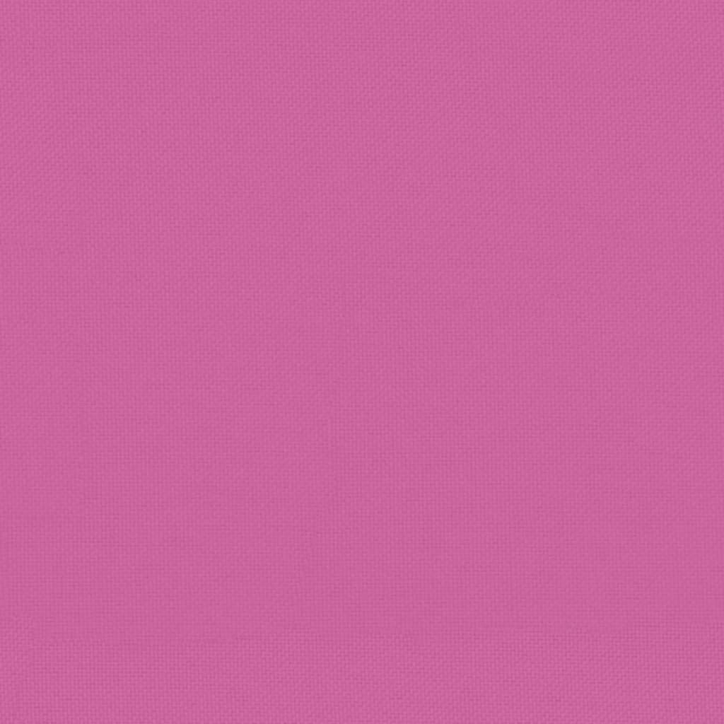 vidaXL Coussin de palette rose 58x58x10 cm tissu oxford