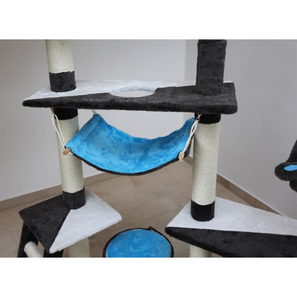 Kerbl Arbre à chats Creativ 150 cm Bleu 81505