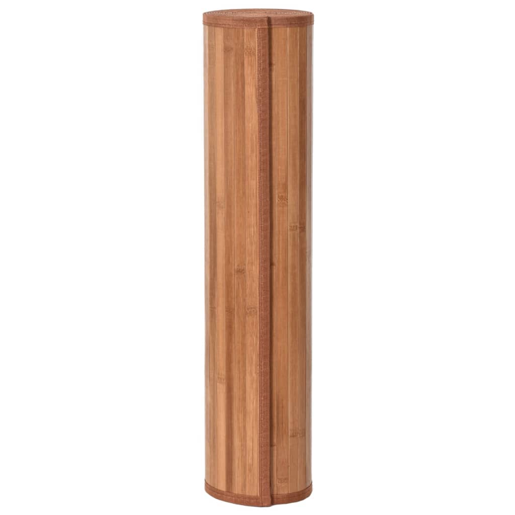 vidaXL Tapis rectangulaire naturel 100x400 cm bambou