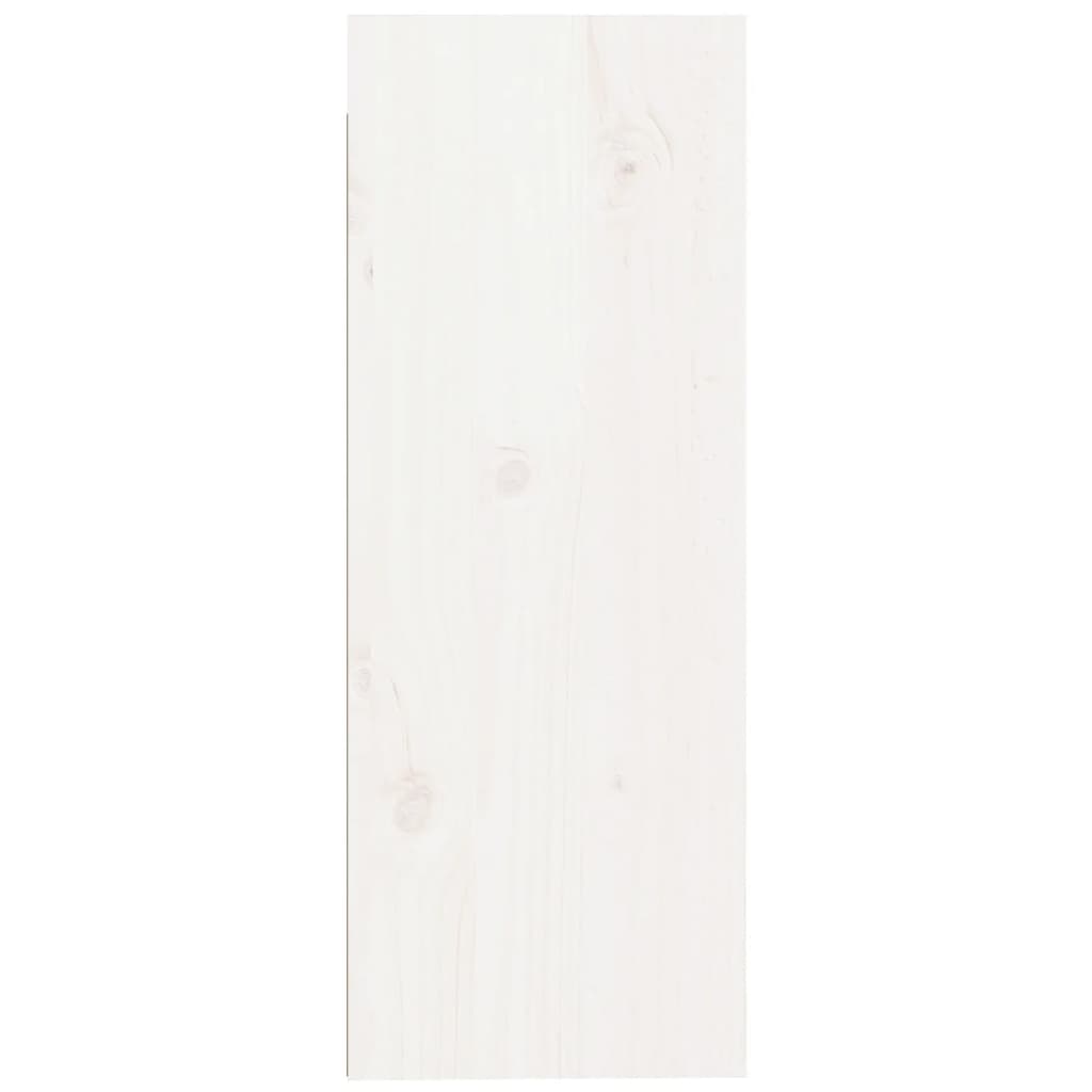 vidaXL Armoire murale Blanc 30x30x80 cm Bois de pin massif