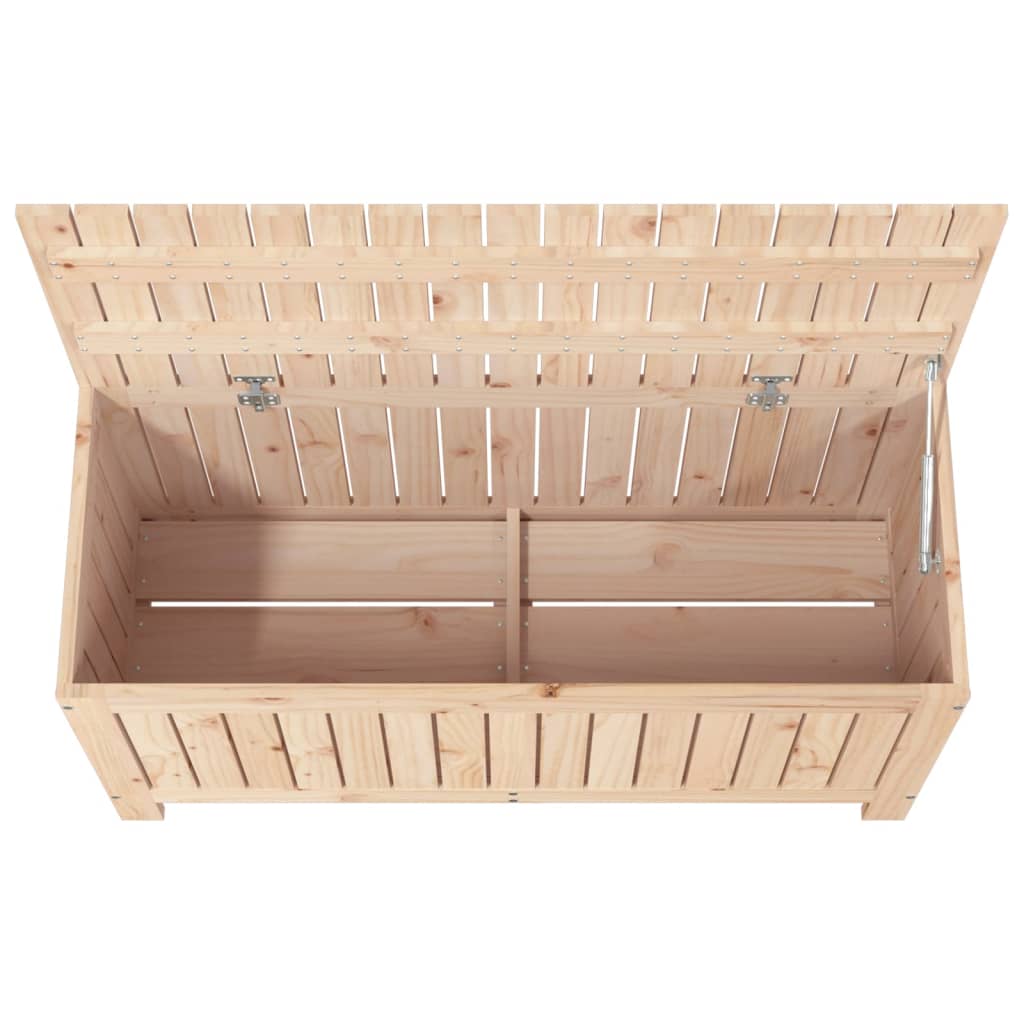 vidaXL Boîte de rangement de jardin 108x42,5x54 cm Bois massif de pin