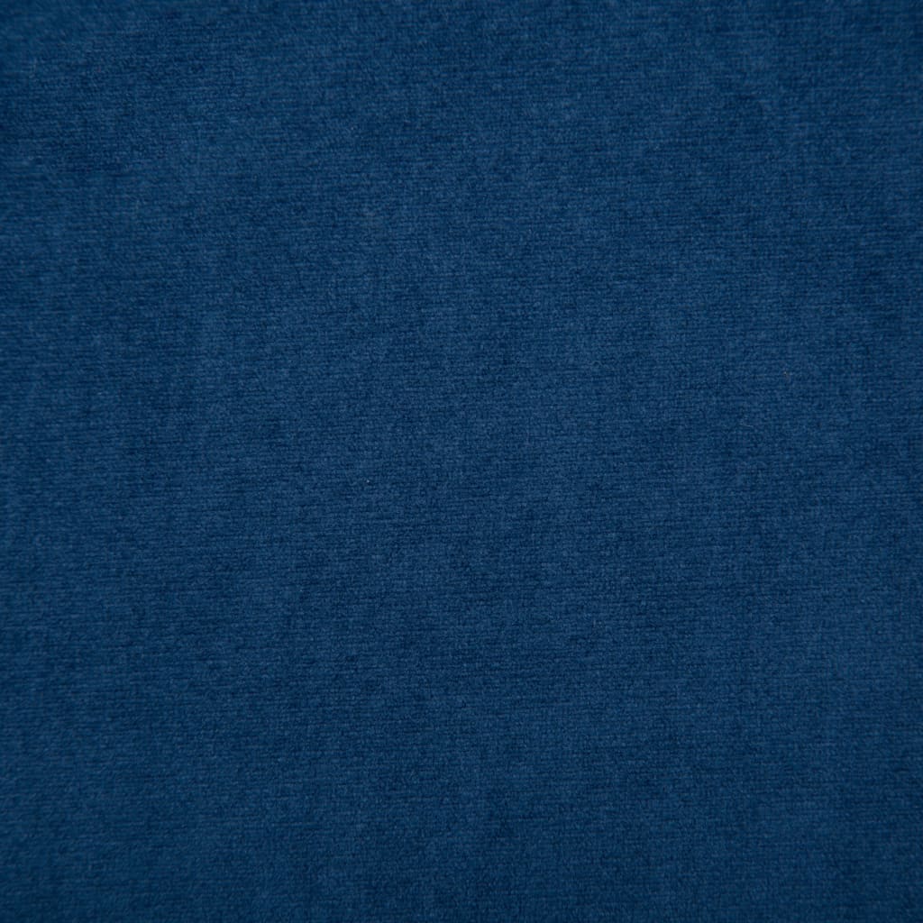 vidaXL Canapé d'angle Revêtement en velours 199x142x72 cm Bleu