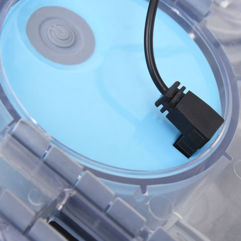 vidaXL Robot nettoyeur de piscine sans fil 27 W