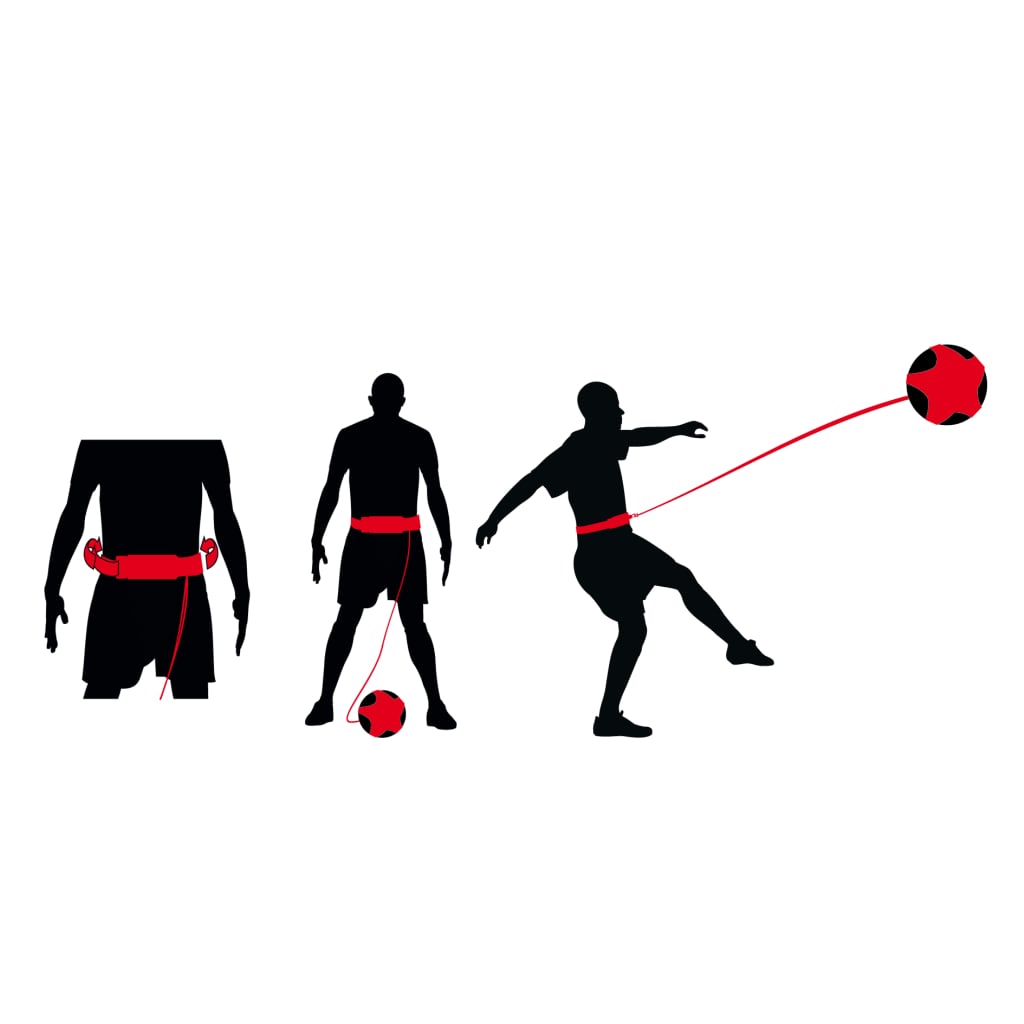 Avento Accessoire d'entraînement pour football Noir et rouge