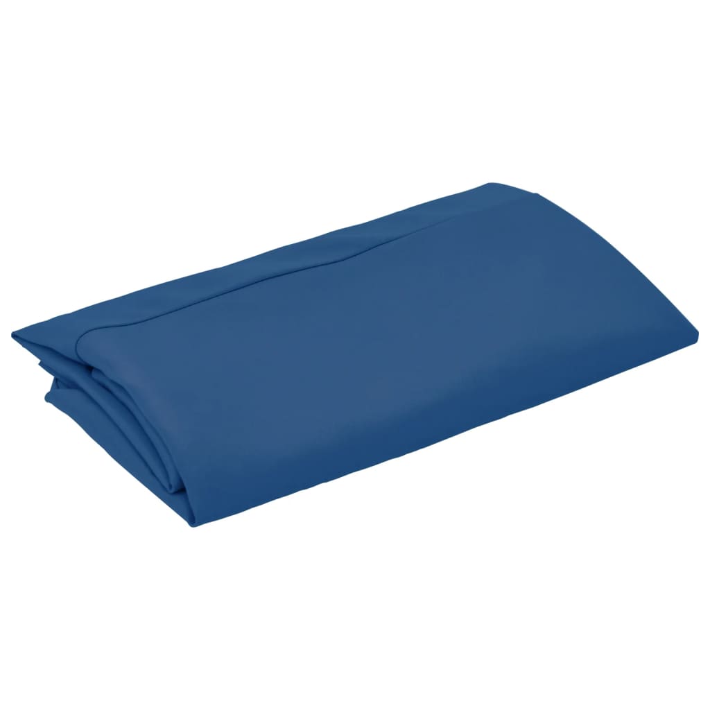vidaXL Tissu de remplacement pour parasol déporté bleu azuré 300 cm