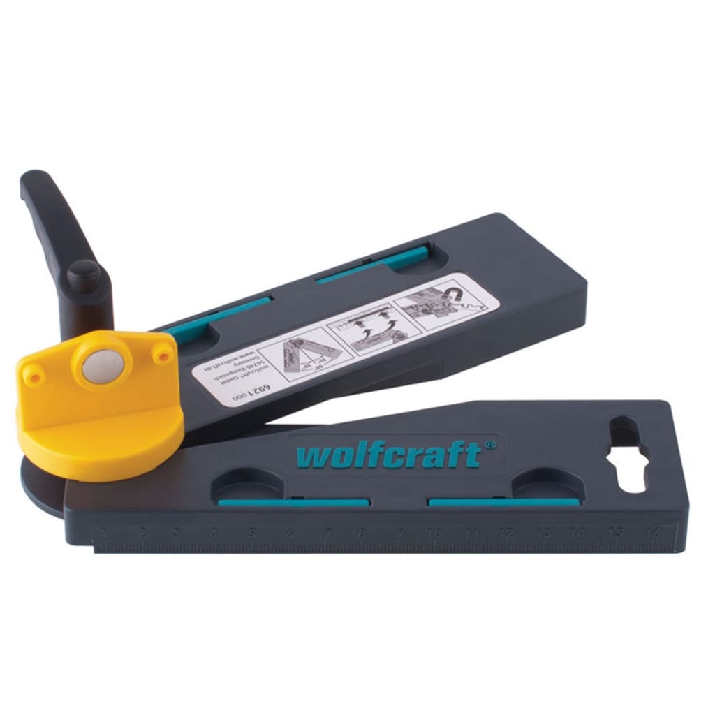 wolfcraft Fausse équerre avec bissectrice d'angle 6921000