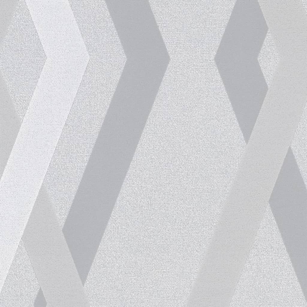 Noordwand Papier peint Topchic Graphic Lines Diamonds Gris