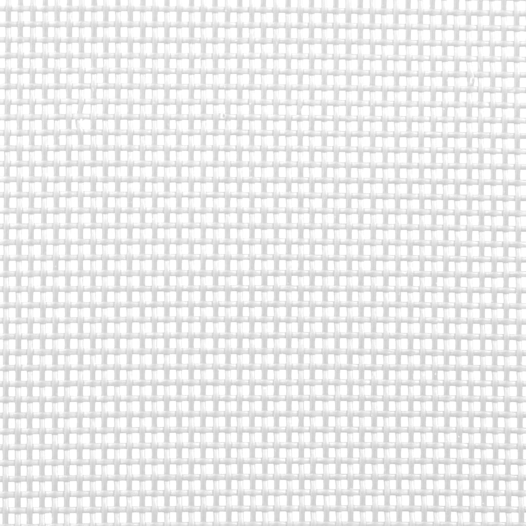 vidaXL Porte rétractable pour animaux de compagnie blanc 82,5x125 cm