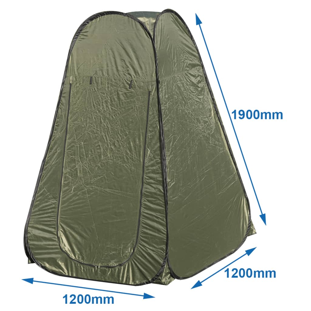 ProPlus Tente d'intimité escamotable Polyester Vert