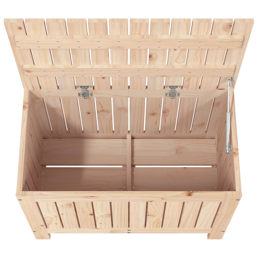 vidaXL Boîte de rangement de jardin 76x42,5x54 cm Bois massif de pin