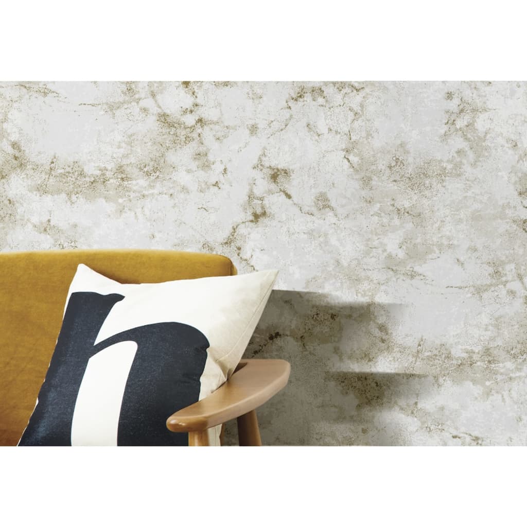 Noordwand Papier peint Friends & Coffee Marble Concrete Gris