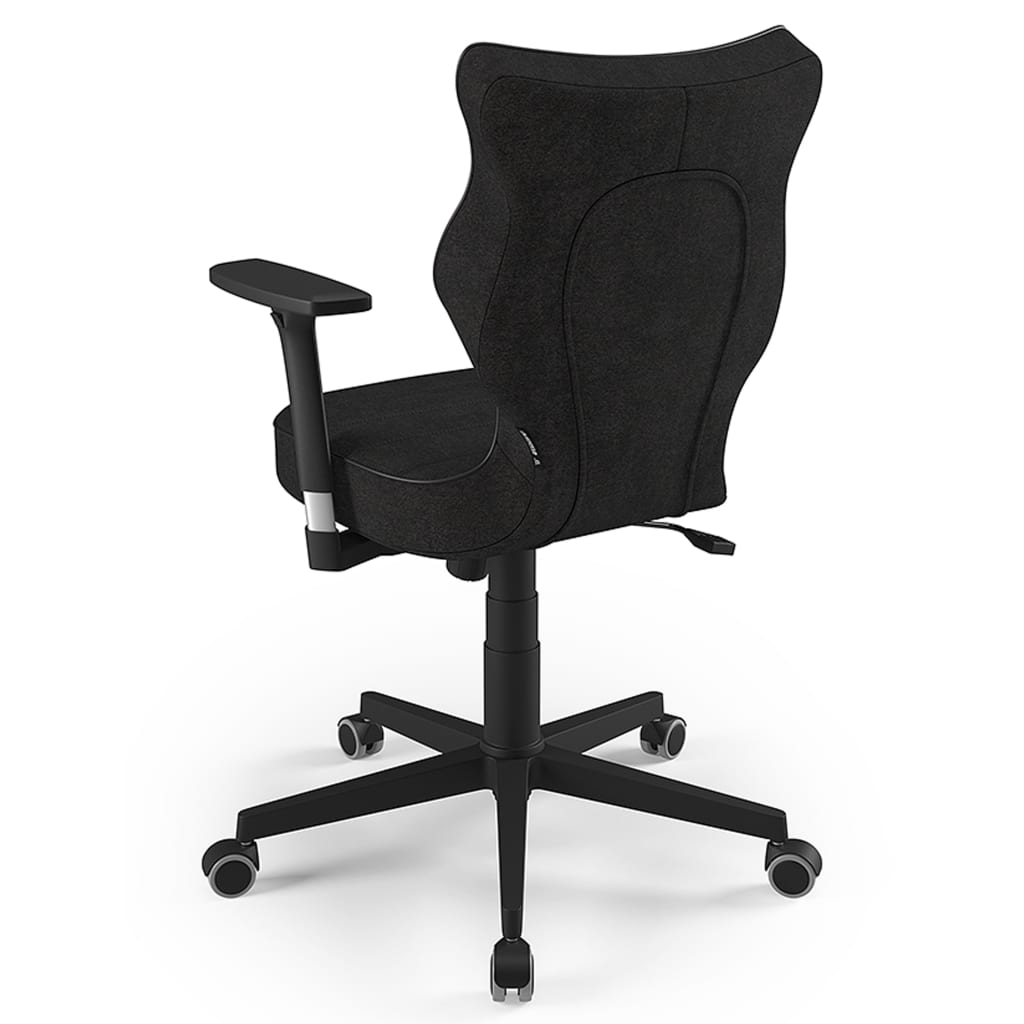 Entelo Chaise de bureau ergonomique Nero Alta 01 Noir