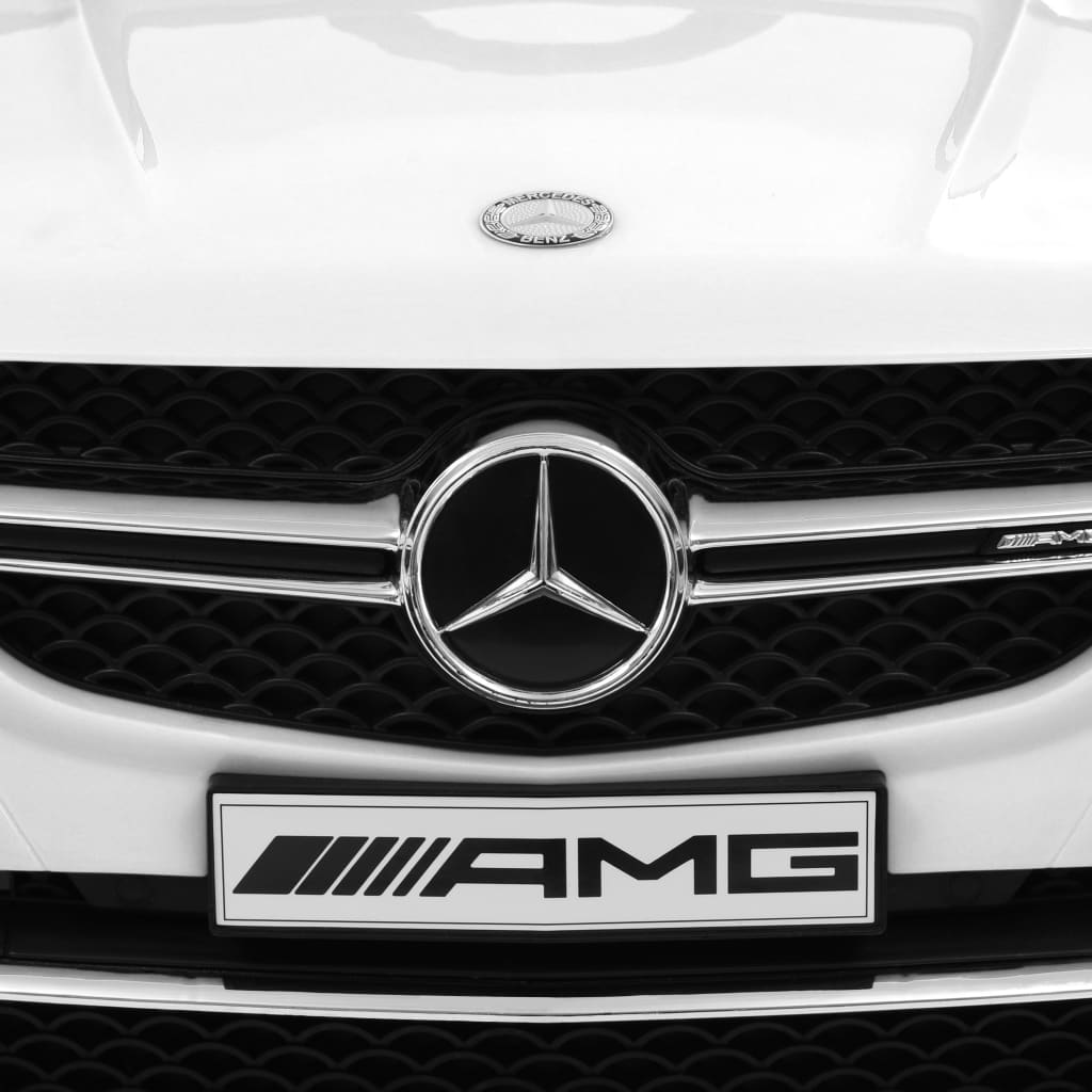 vidaXL Voiture pour enfants Mercedes Benz GLE63S Plastique Blanc