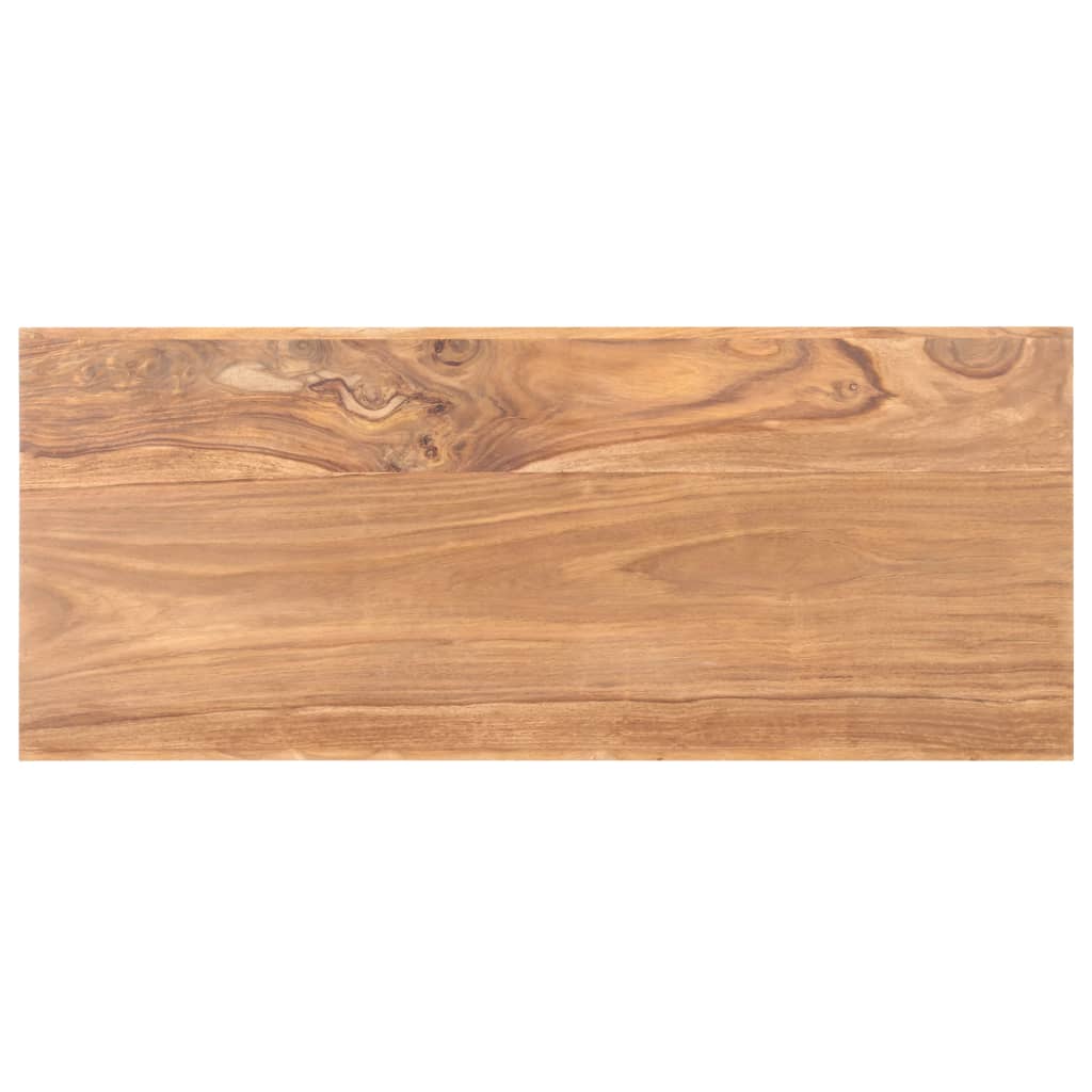 vidaXL Table basse 110x45x30 cm Bois solide
