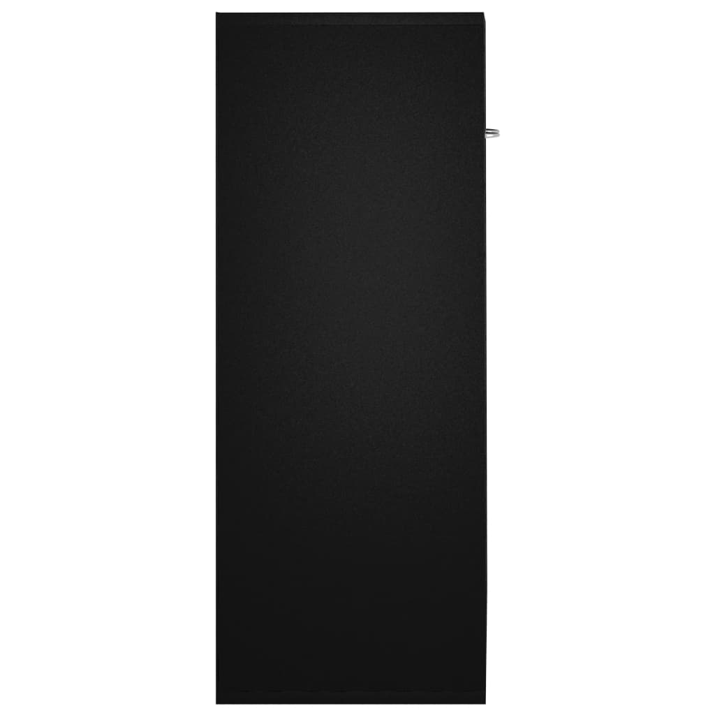 vidaXL Buffet Noir 60x30x75 cm Aggloméré