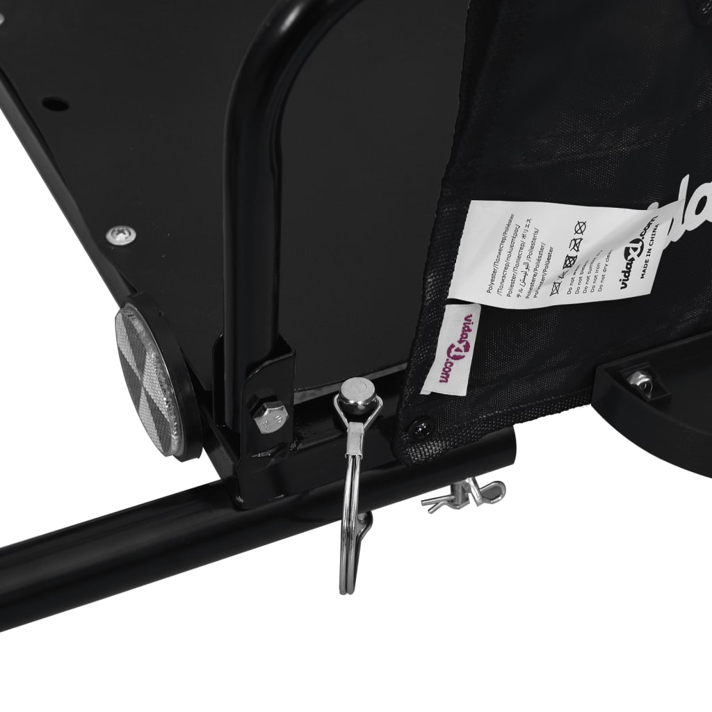 2X ATTELAGE DE Remorque Vélo Fer Raccord Attache de Remorque Bicyclette