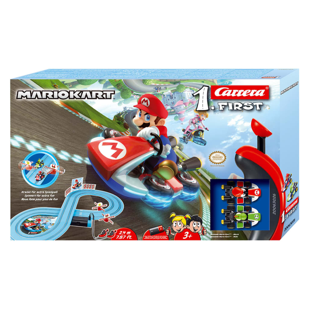 Carrera FIRST Voiture miniature et piste Nintendo Mario Kart 1:50