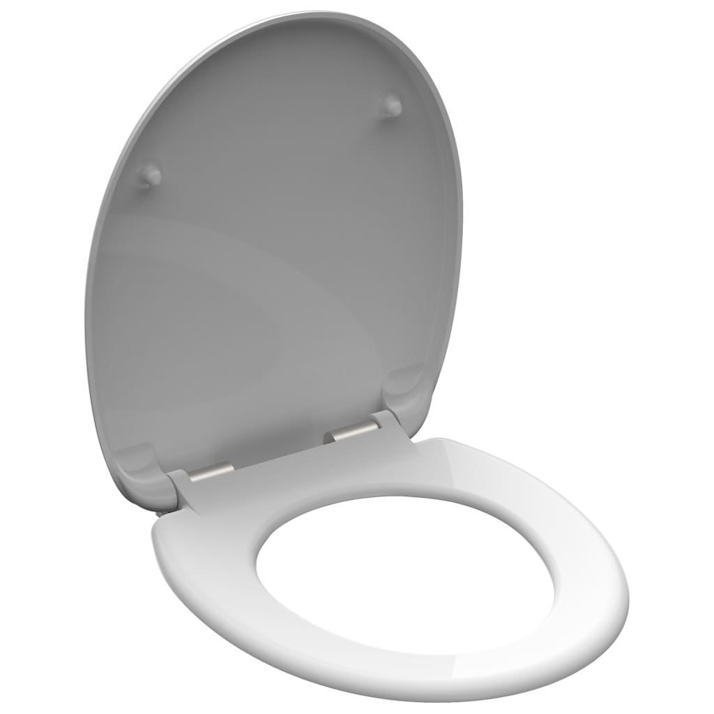 SCHÜTTE Siège de toilette Duroplast avec fermeture en douceur WHITE