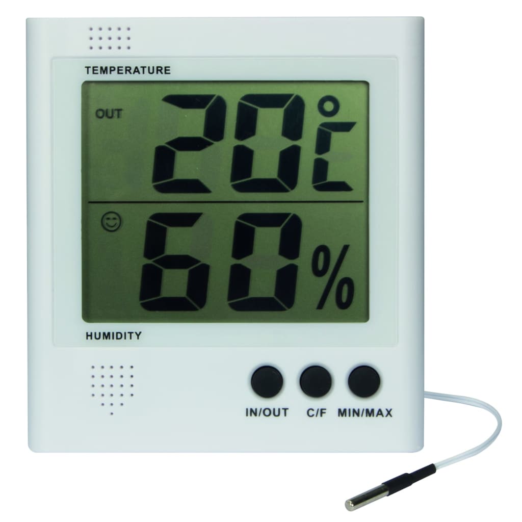 Velleman Hydromètre et thermomètre numérique