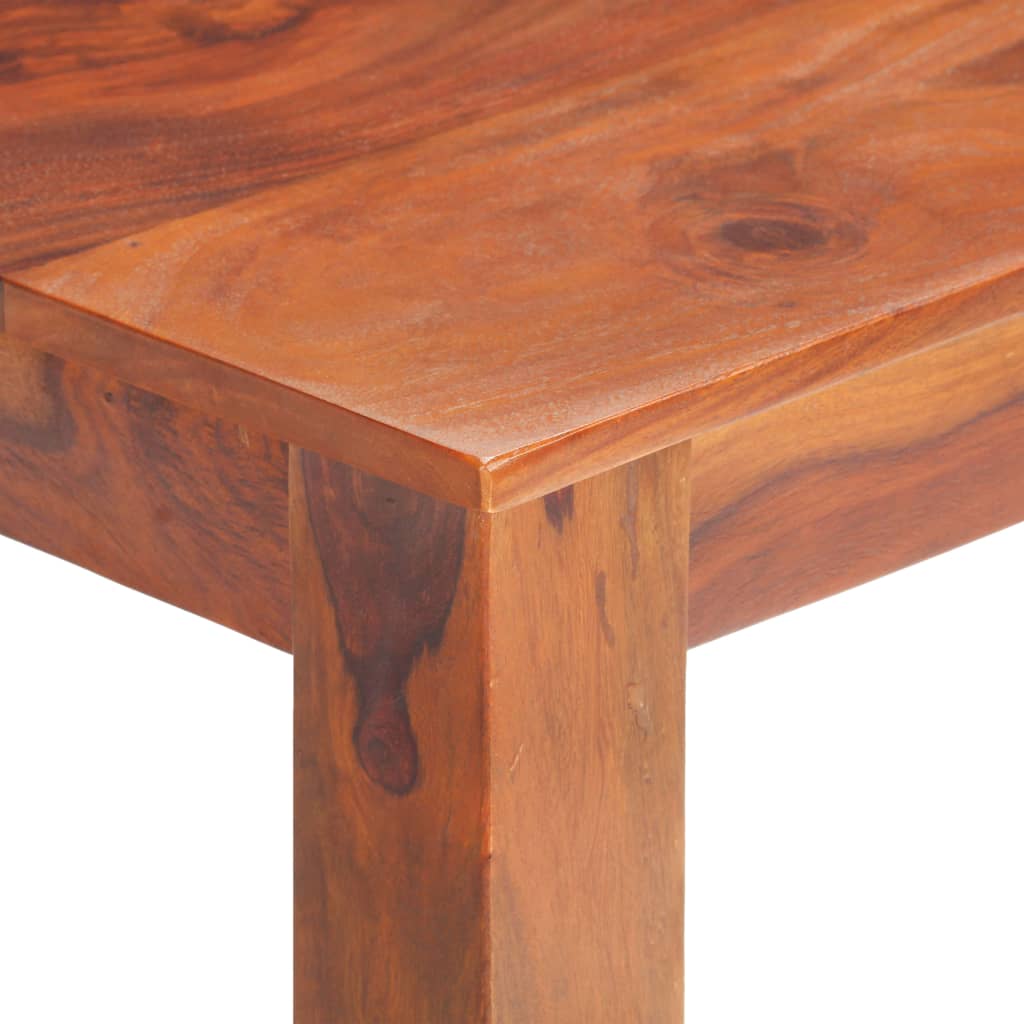 vidaXL Table de salle à manger 120x60x76 cm Bois solide