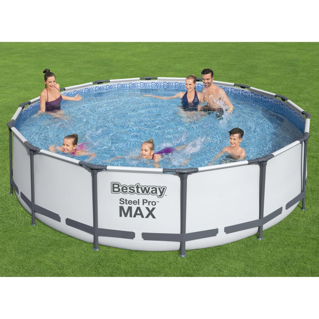 Bestway Ensemble de piscine Steel Pro MAX 427x107 cm