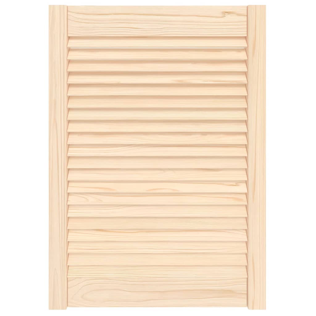 vidaXL Porte d'armoire à persiennes 69x49,4 cm bois de pin massif