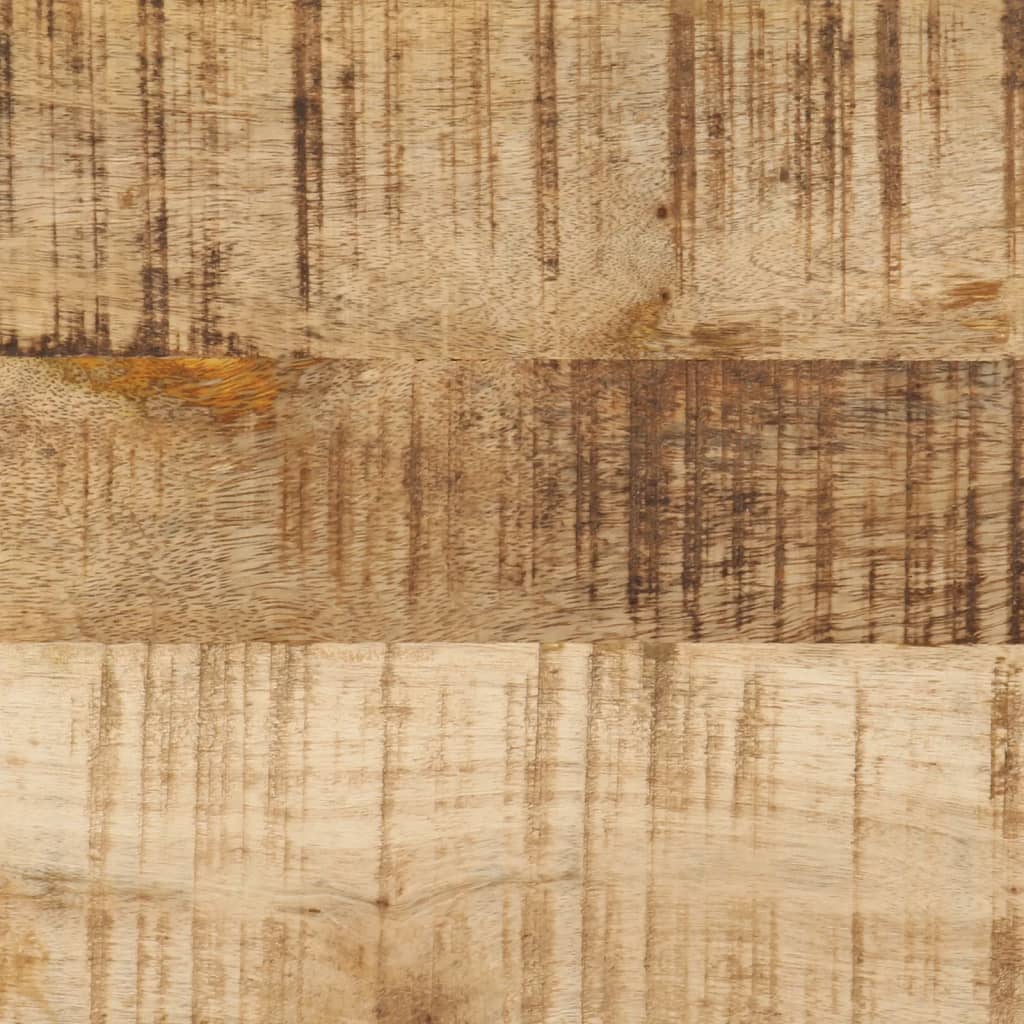 vidaXL Armoire de salle de bain 40x30x60cm bois massif manguier et fer