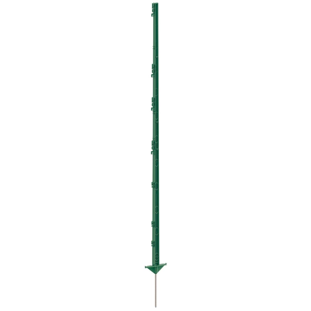 Kerbl Poteau de clôture électrique Classic 25 pcs Plastique 15 cm Vert